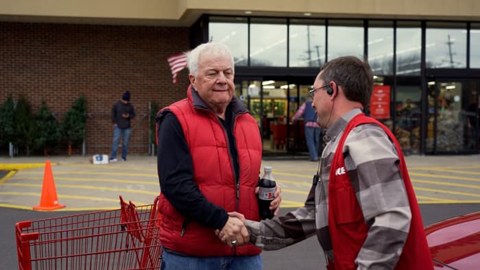 Ed Wilkinson and Steve Jones of Westlake Ace Hardware