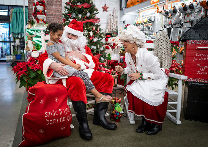 Riding with Santa