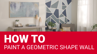 How to paint a geometric Shape Wall - Ace Hardware