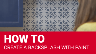 How to create a backsplash with paint - Ace Hardware