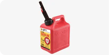 Midwest Can Quick Flow Spout Plastic Gas Can