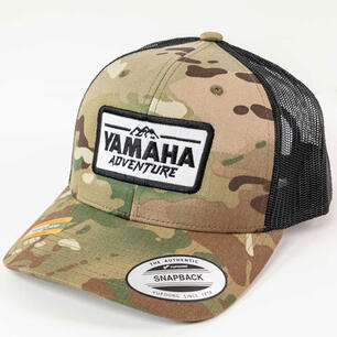 Thumbnail of the Yamaha Adventure Camoflauge Trucker Cap