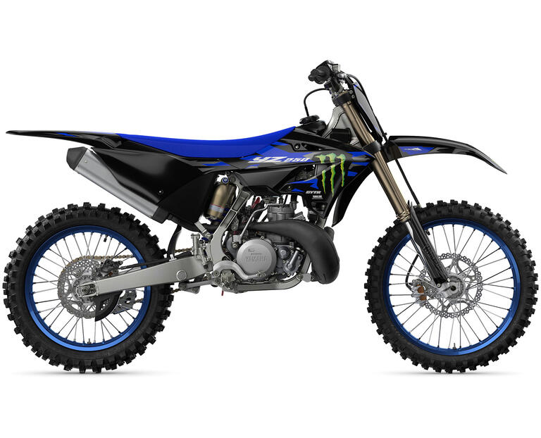 2025 YZ250, color Monster Energy Yamaha Racing Edition