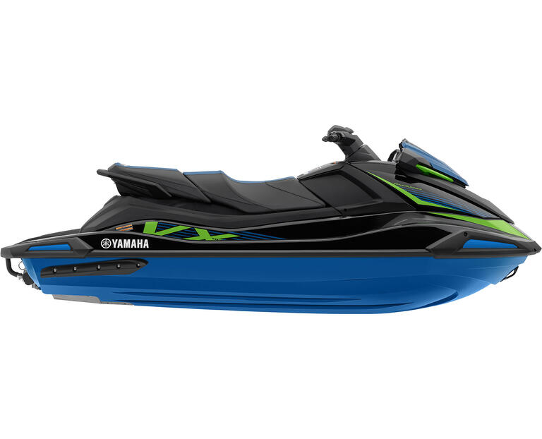 2024 VX Deluxe, color Black/Deepwater Blue