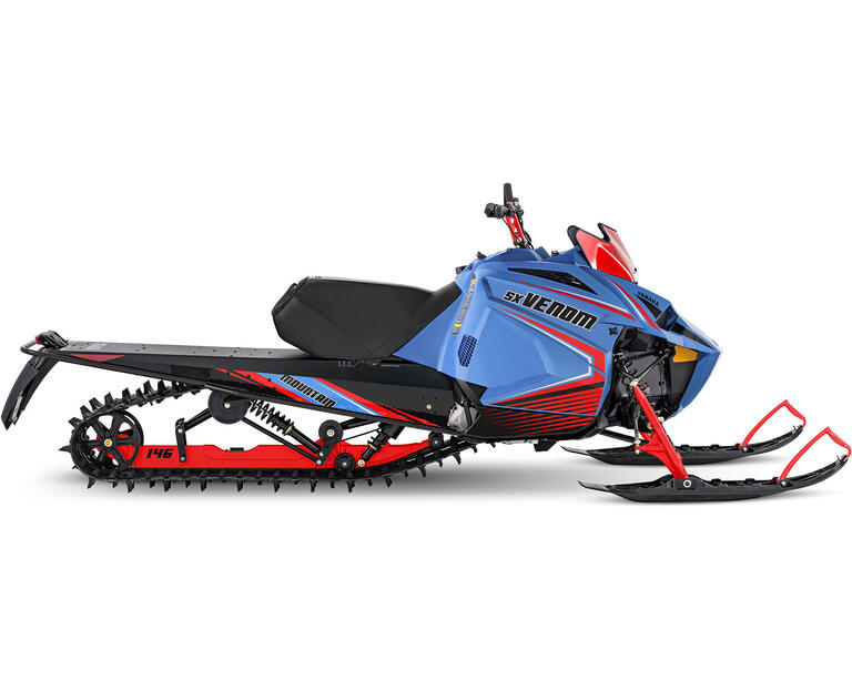 2024 SXVenom Mountain, color Ice Blue/Redline