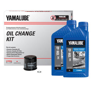 Thumbnail of the Yamalube® 10W-40 4W Watercraft Performance Oil Change Kit - WV/SP (4 L)