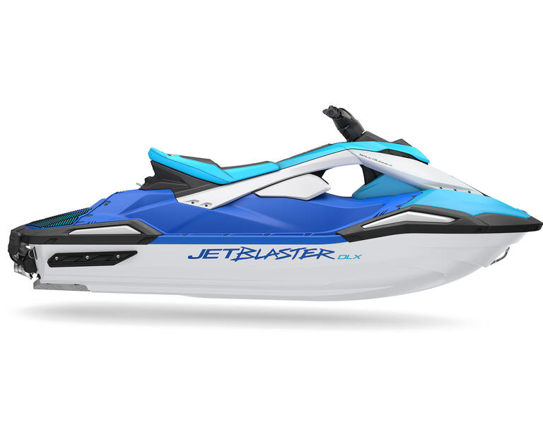 2026 JetBlaster DLX 2-UP, color Azure Blue/White
