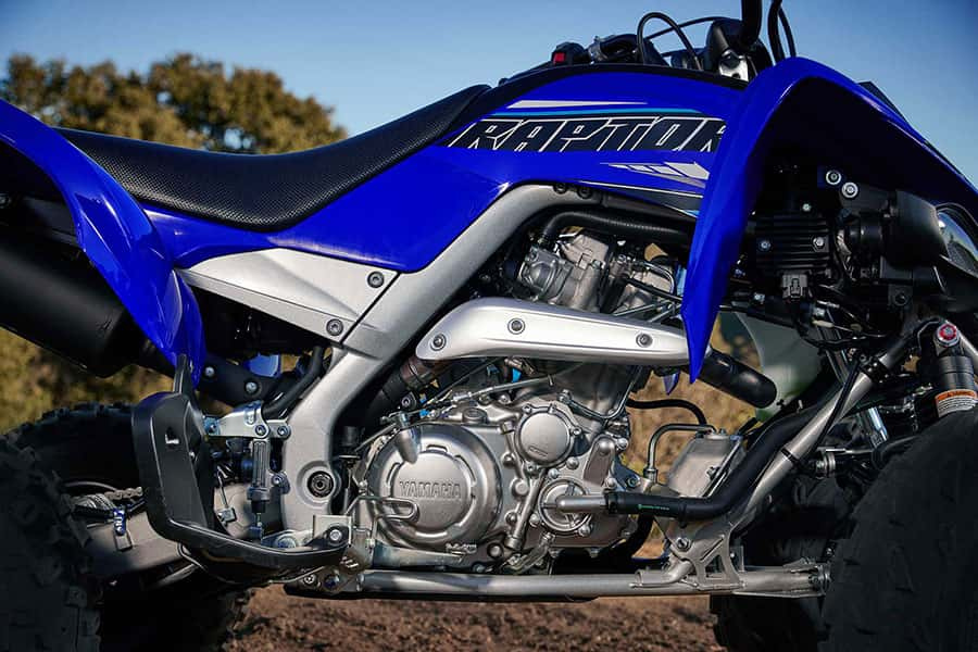 2019 Raptor 90 BlueWhite terrianability Highlight Image