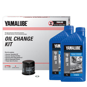 Thumbnail of the Yamalube® 10W-40 4W Watercraft Performance Oil Change Kit - WV/SP (3 L)