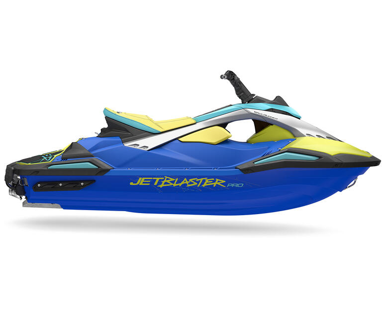 2026 JetBlaster PRO 2-UP, color Azure Blue/Lunar Yellow