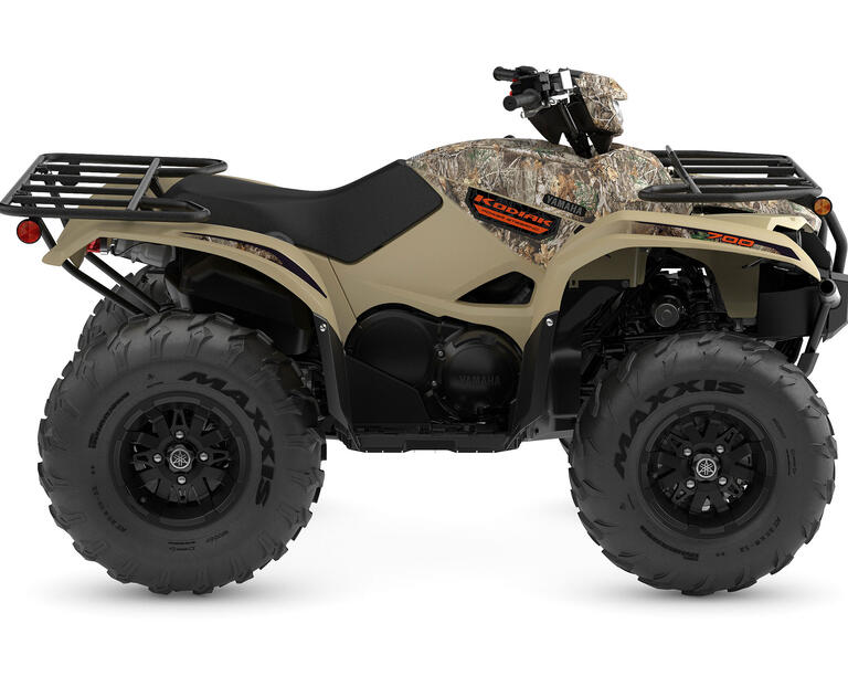 2025 Kodiak 700 EPS, color Fall Beige with Realtree Edge