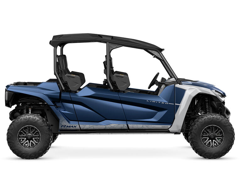 2026 WOLVERINE RMAX4 1000 LIMITED, color Backcountry Blue/Silver Metallic