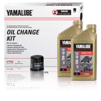Must have product image of Yamalube® 10W-40 4T Performance Synthetic Oil Change Kit - MC (5 L)