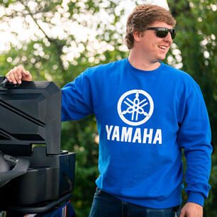 Thumbnail of the Yamaha Stacked Sweatshirt by Champion®