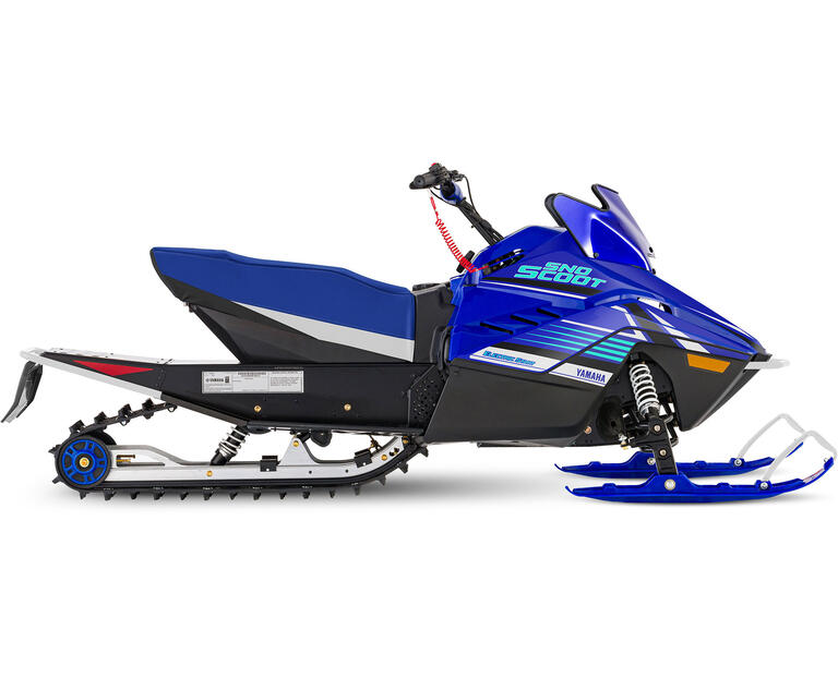 2024 Snoscoot ES, color Team Yamaha Blue/White