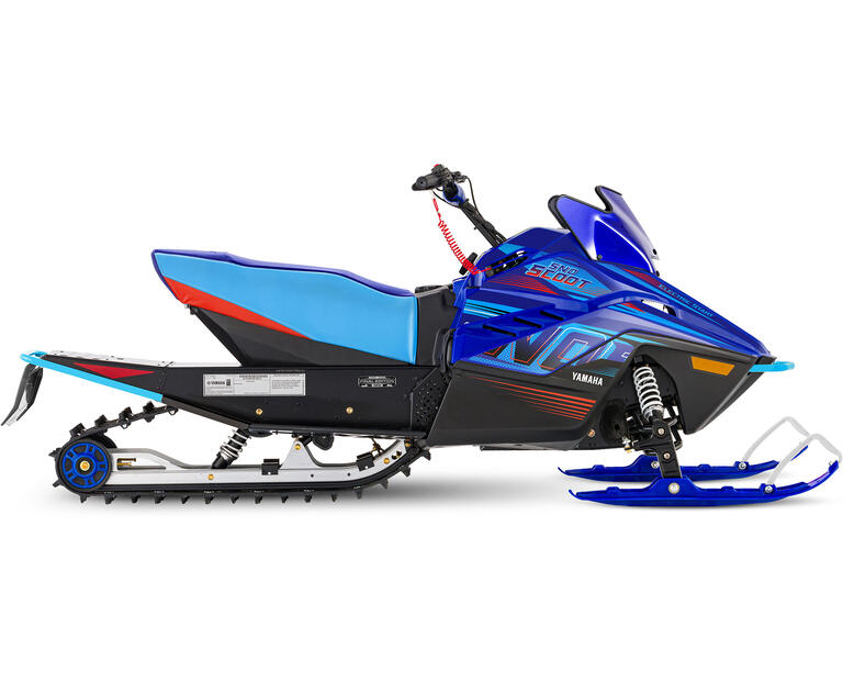 2025 Snoscoot ES, color Team Yamaha Blue/Red