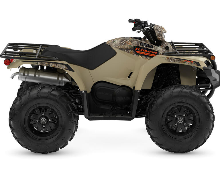 2025 Kodiak 450 EPS, color Fall Beige with Realtree Edge