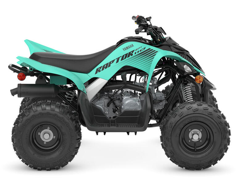 2025 Raptor 110, color Teal