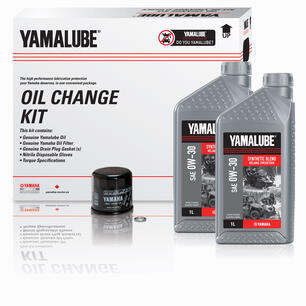 Thumbnail of the Yamalube® 0W-30 Synthetic Blend Oil Change Kit - SSV (5 L)