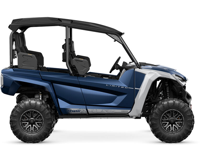 2026 WOLVERINE RMAX4 1000 Compact LIMITED, color Backcountry Blue/Silver Metallic