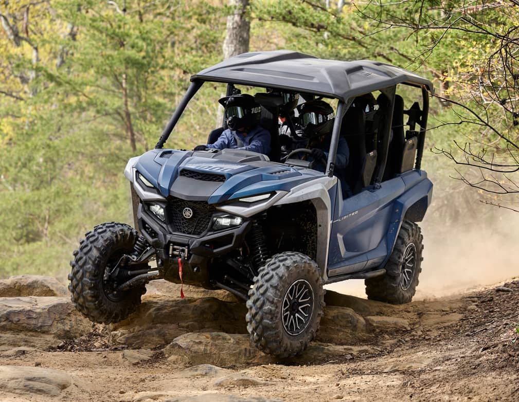 Action image of 2026 WOLVERINE RMAX4 1000 Compact LIMITED