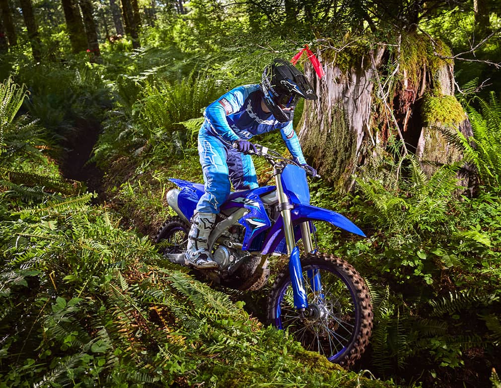 Action image of 2026 YZ450FX