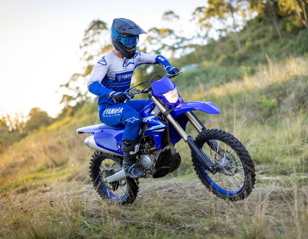 Action image of 2025 WR450F