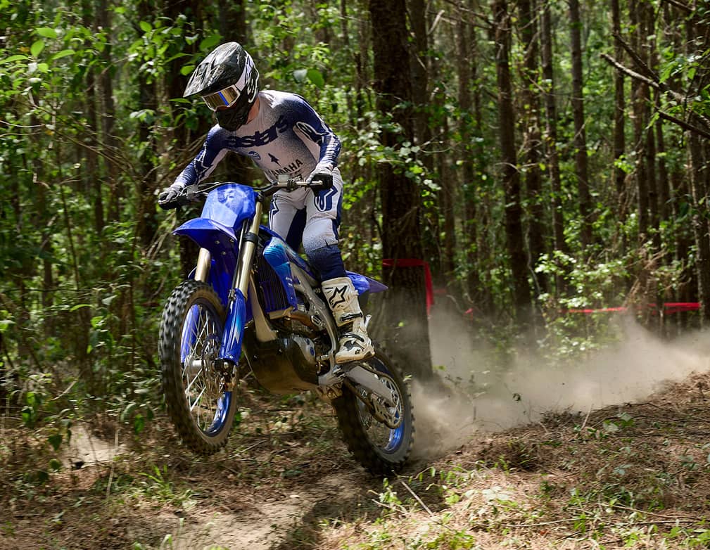 Action image of 2027 YZ450FX