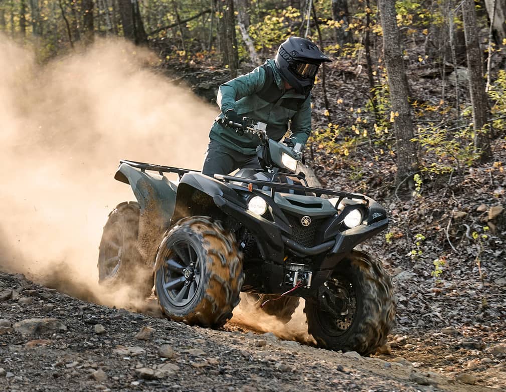 Action image of 2026 Grizzly EPS XT-R