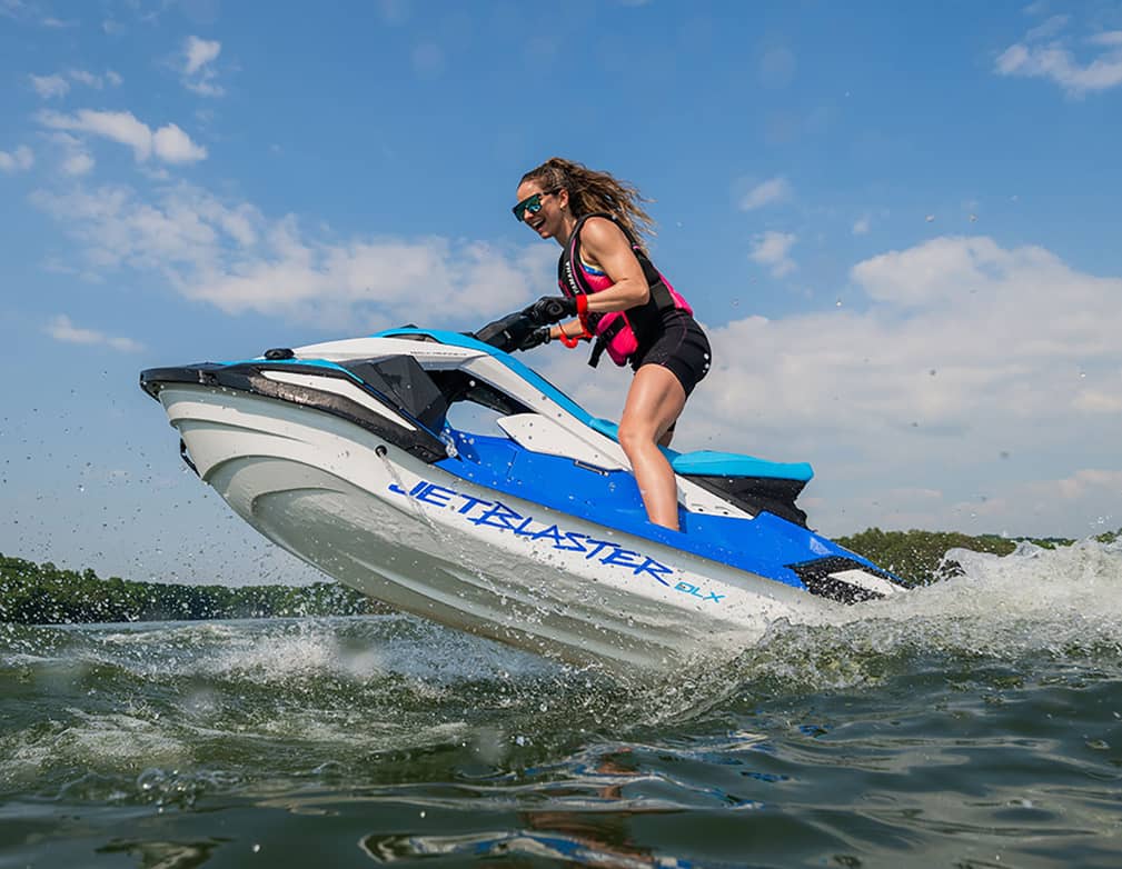 Action image of 2026 JetBlaster DLX 3-UP