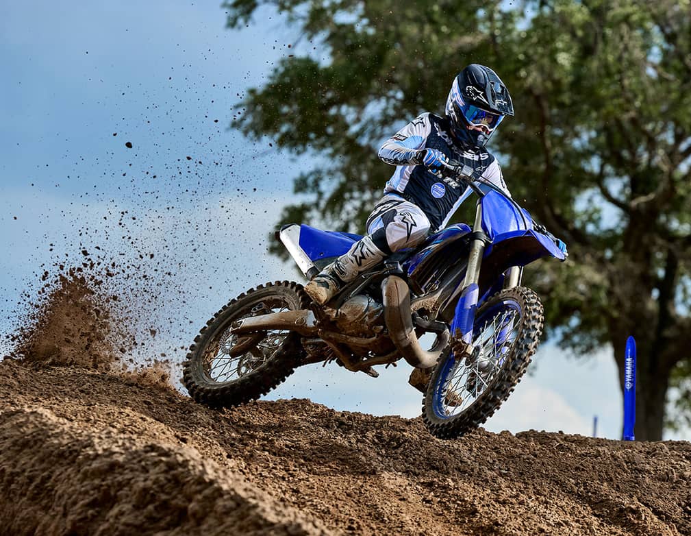 Action image of 2026 YZ250