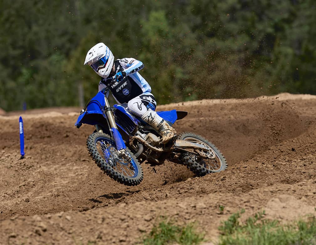Action image of 2026 YZ125