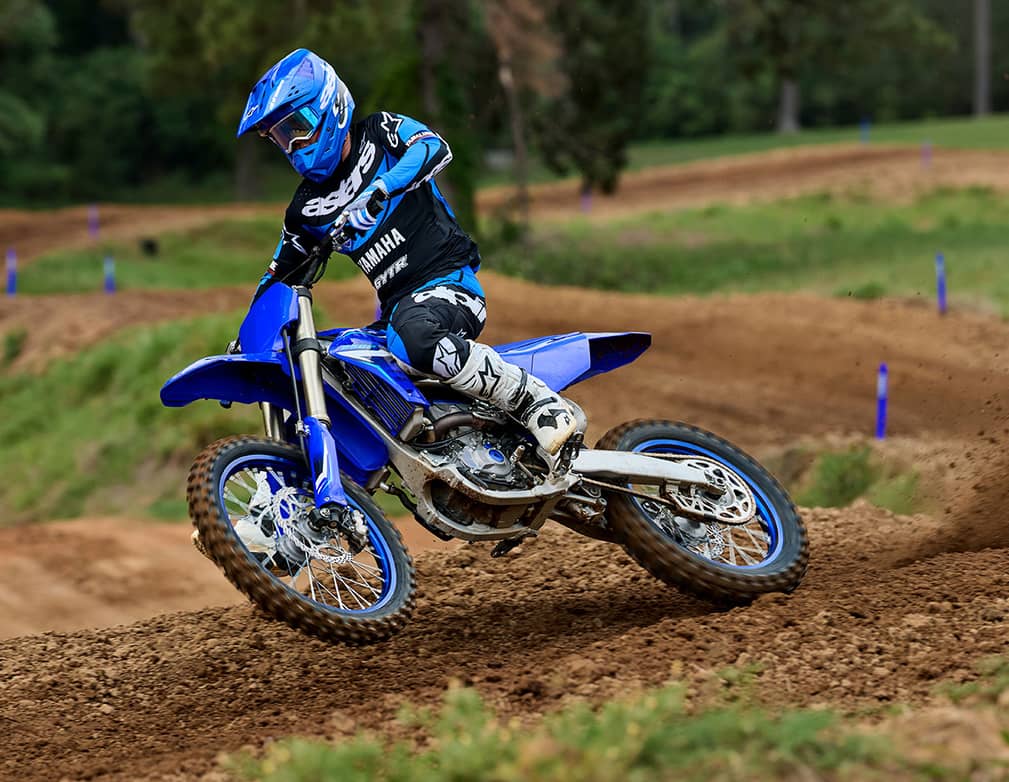 Action image of 2026 YZ250F