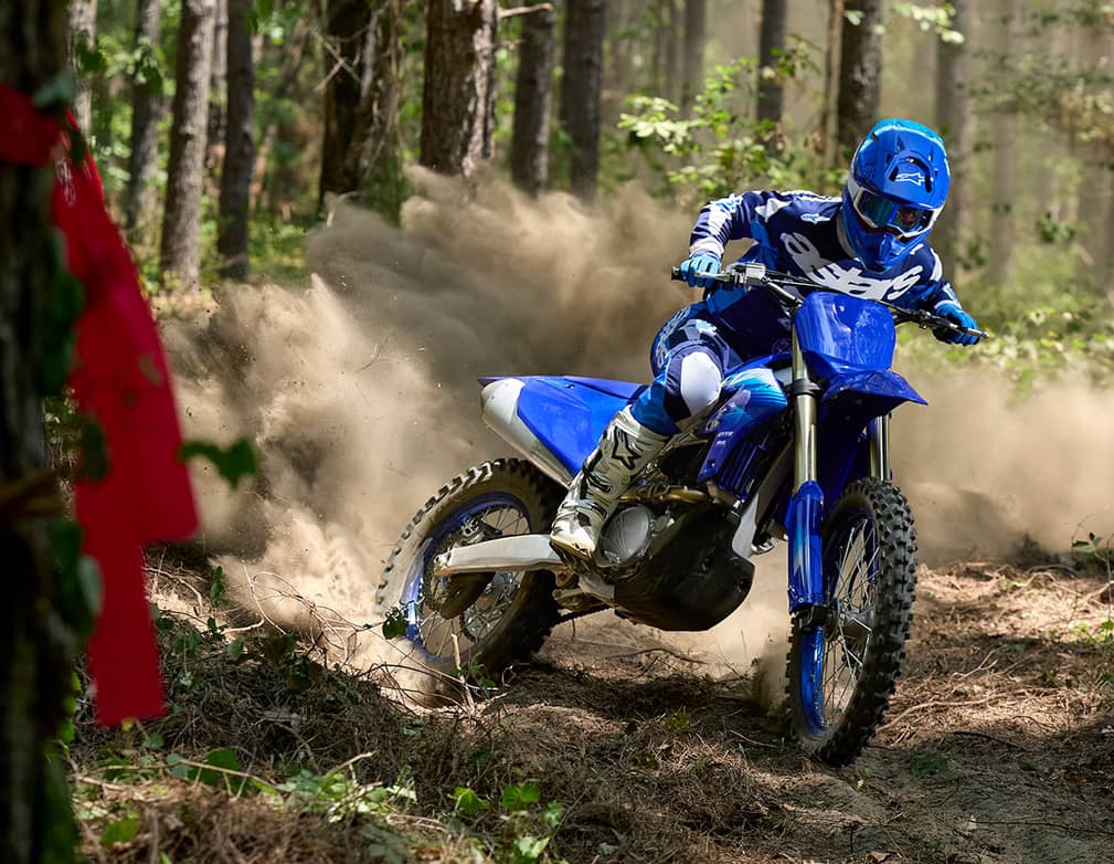 Action image of 2027 YZ250FX