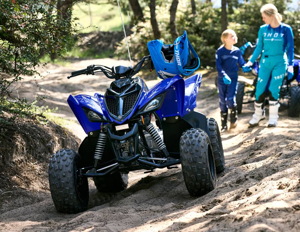 Action image of 2026 Raptor 110