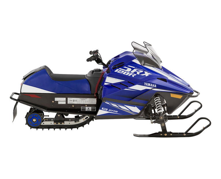 SRX120R 2023, color Bleu Team Yamaha/Blanc
