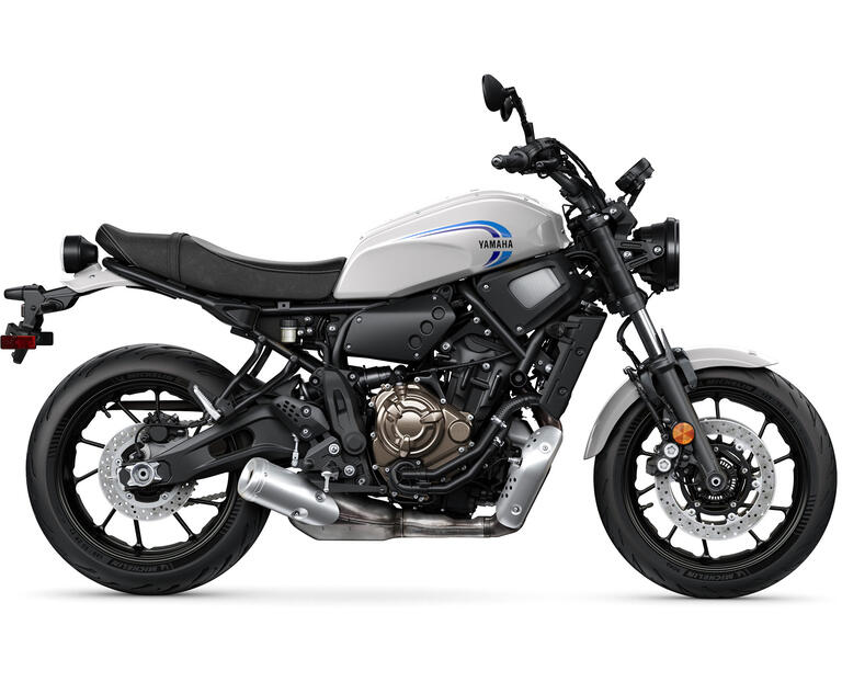 XSR700 2022, color blanc radical