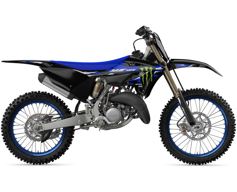 YZ125 2027, color Motif Monster Energy Yamaha Racing