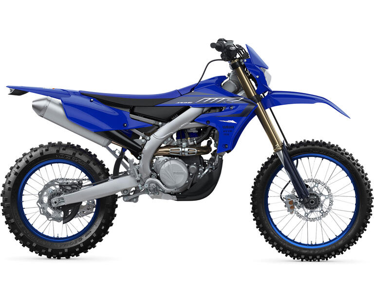 WR450F 2023, color Bleu Team Yamaha