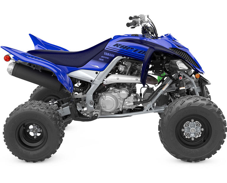 Raptor 700R 2024, color Bleu Team Yamaha