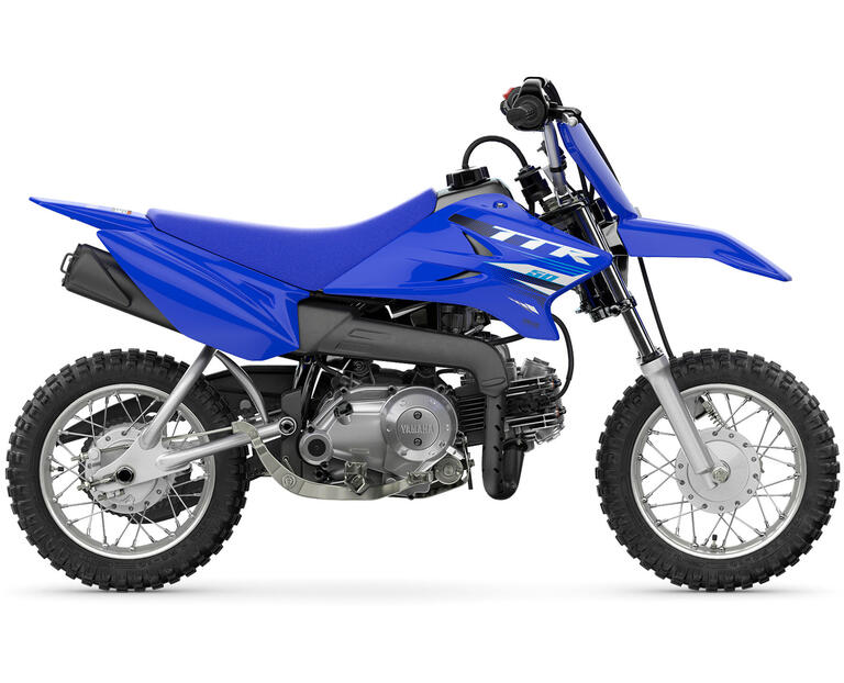 TT-R 50 2025, color Bleu Team Yamaha