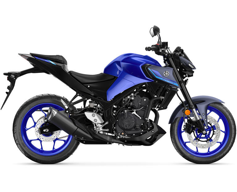 MT-03 2024, color Bleu Team Yamaha