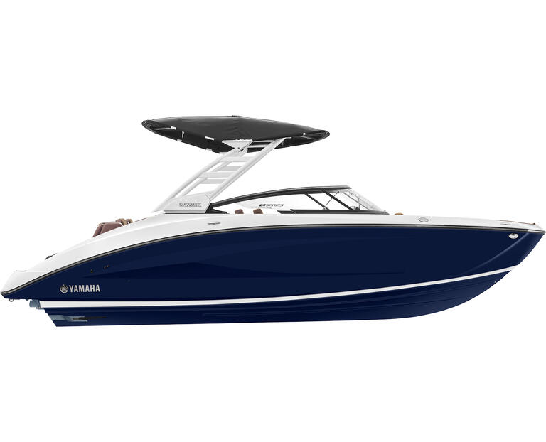 252SE 2027, color Bleu yacht métallique