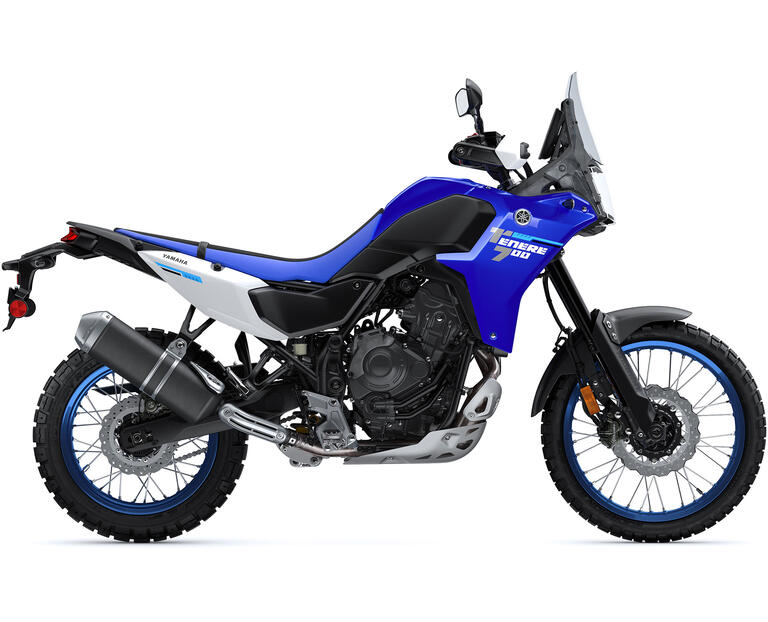 Ténéré 700 2026, color Bleu Team Yamaha