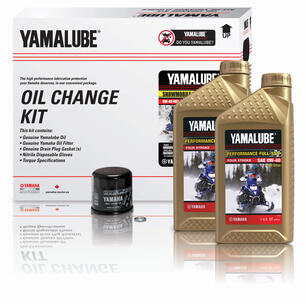 Thumbnail of the Kit de vidange d'huile 0W-40 performance synthétique de Yamalube(MD) - SM (3 L)
