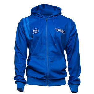 Thumbnail of the Chandail à capuchon unisexe à fermeture éclair complet Yamaha Racing et BLU CRU