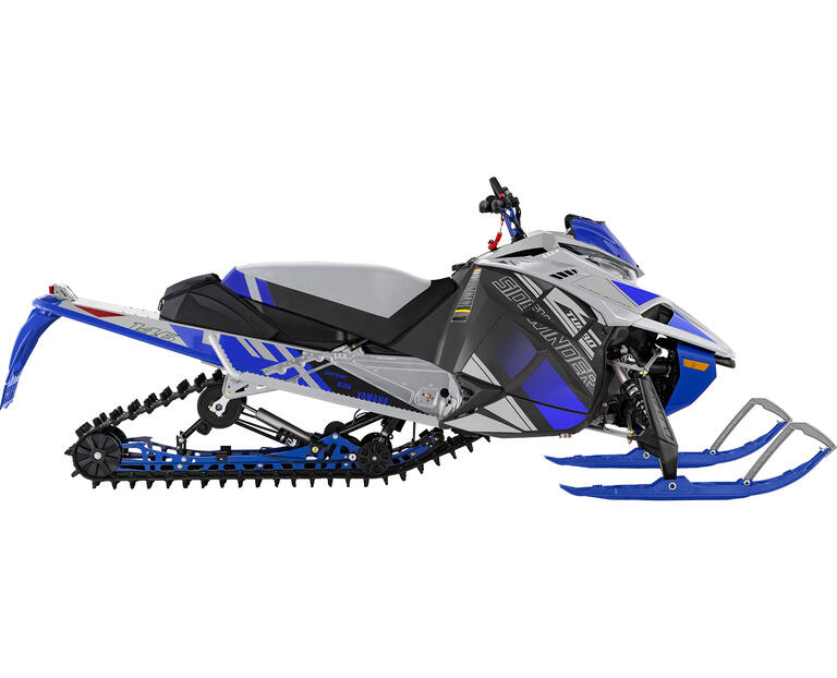 Sidewinder X-TX LE 2022, color Argent givré/Bleu Team Yamaha