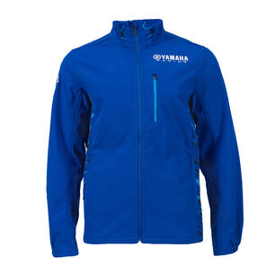Thumbnail of the Veste à coquille souple pour hommes Yamaha, bleu Paddock