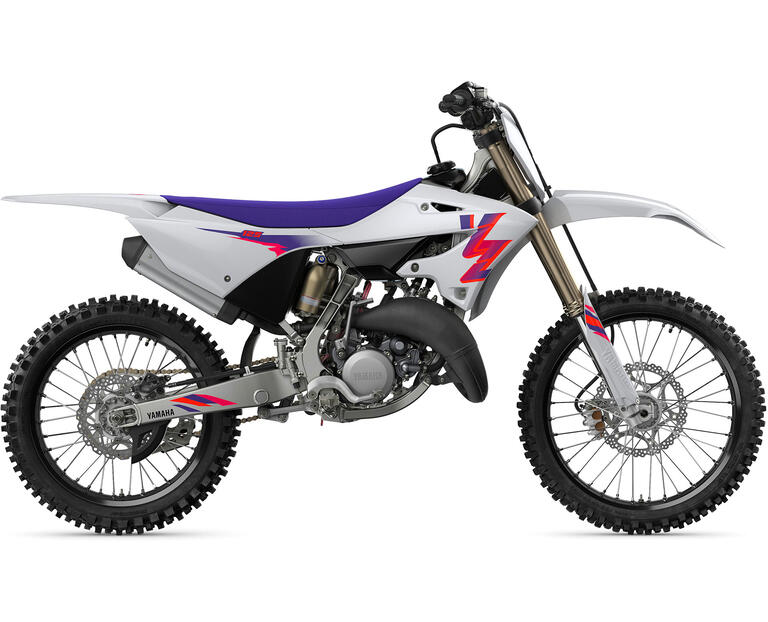 YZ125 2024, color Blanc héritage