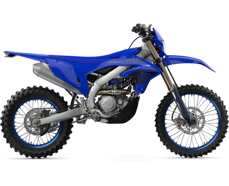 WR450F 2024, color Bleu Team Yamaha